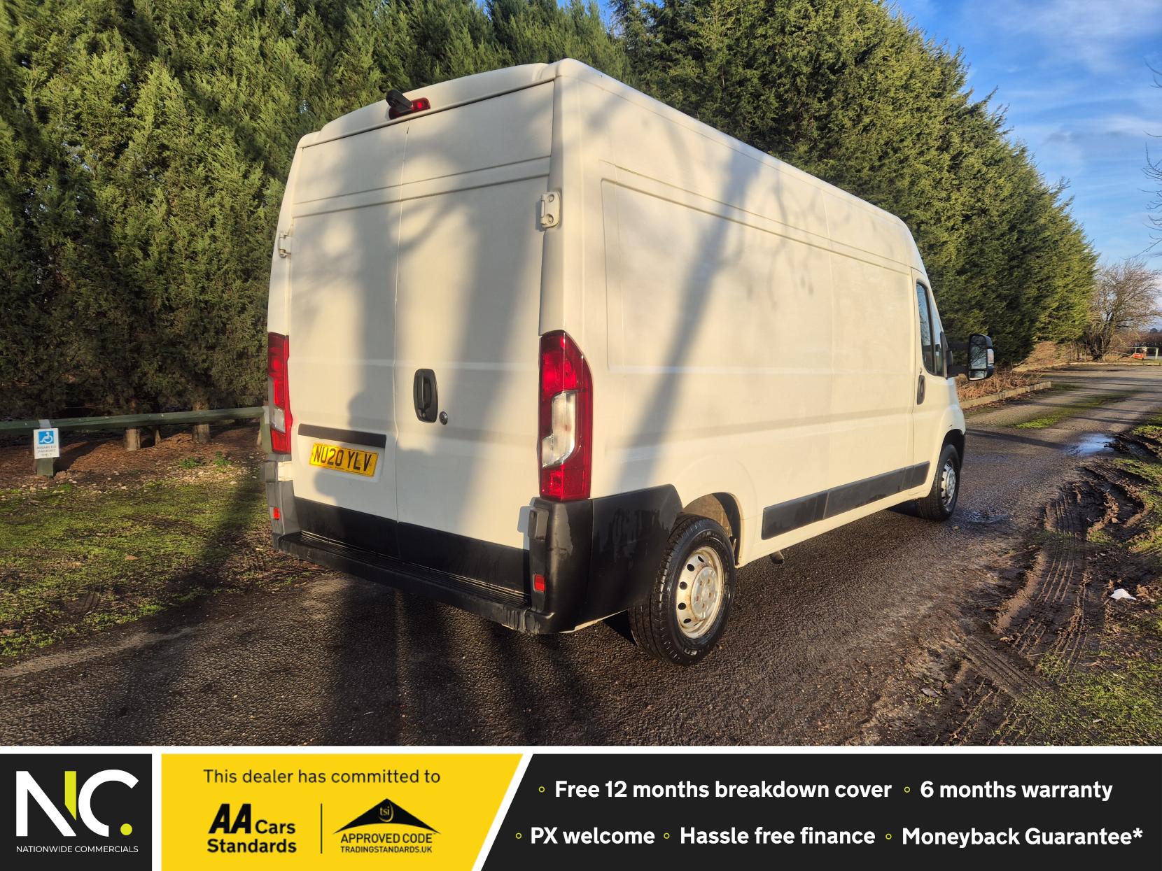 Peugeot Boxer 2.2 BlueHDi 335 S Panel Van 5dr Diesel Manual L3 H2 Euro 6 (s/s) (140 ps)