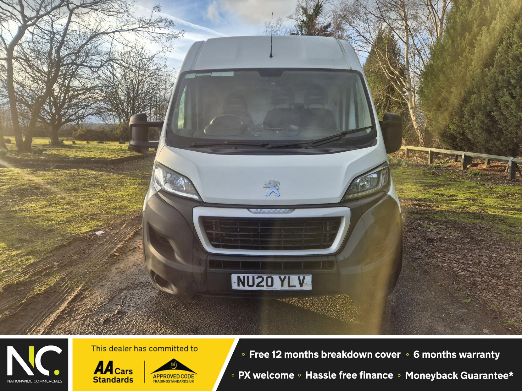 Peugeot Boxer 2.2 BlueHDi 335 S Panel Van 5dr Diesel Manual L3 H2 Euro 6 (s/s) (140 ps)