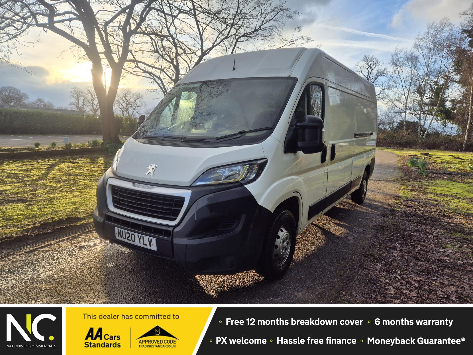 Peugeot Boxer 2.2 BlueHDi 335 S Panel Van 5dr Diesel Manual L3 H2 Euro 6 (s/s) (140 ps)