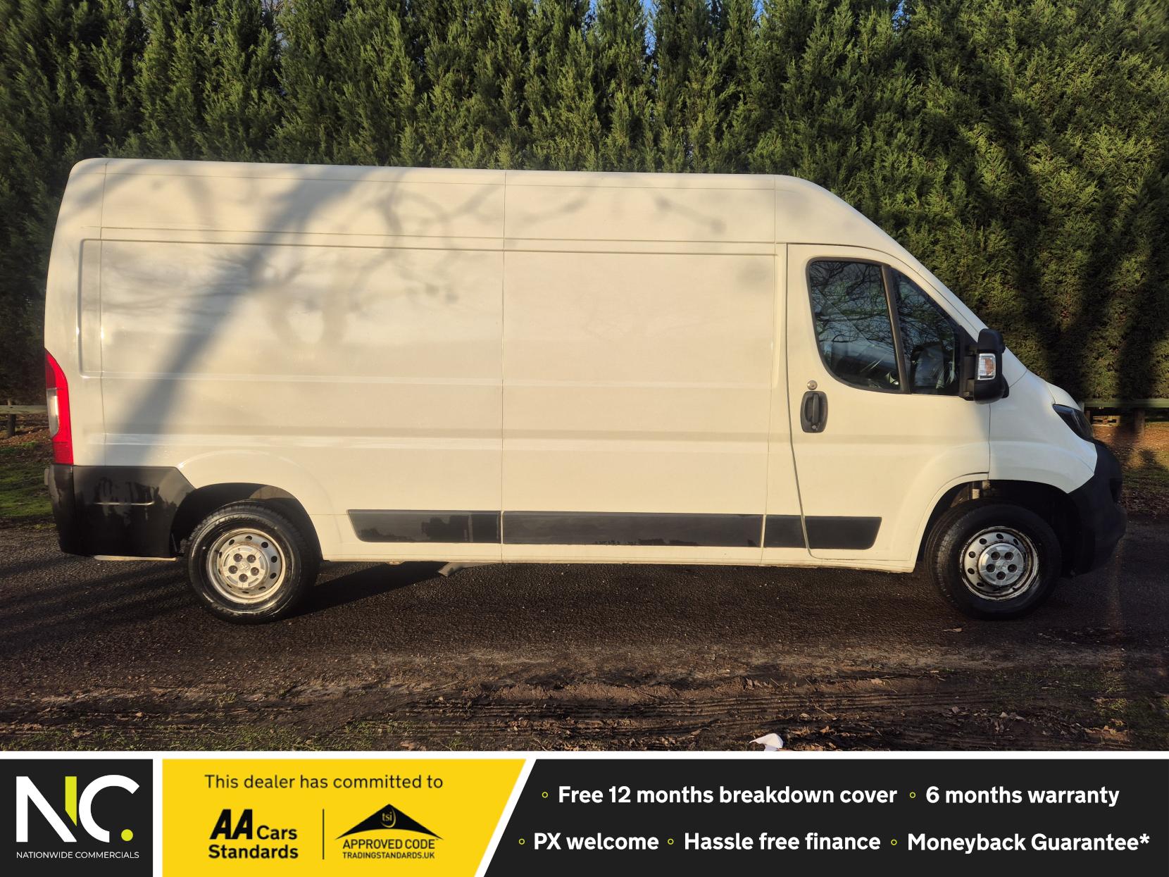 Peugeot Boxer 2.2 BlueHDi 335 S Panel Van 5dr Diesel Manual L3 H2 Euro 6 (s/s) (140 ps)