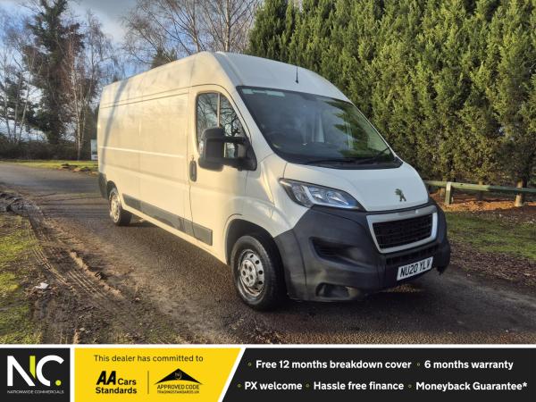 Peugeot Boxer 2.2 BlueHDi 335 S Panel Van 5dr Diesel Manual L3 H2 Euro 6 (s/s) (140 ps)