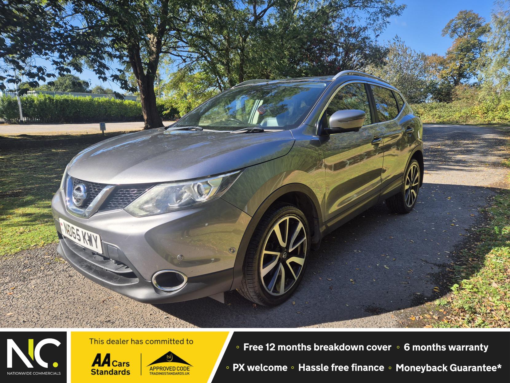 Nissan Qashqai 1.5 dCi Tekna SUV - 5dr Diesel Manual (110 ps) ⭐ 2 Keys ⭐ Heated Seats ⭐ Reverse Camera ⭐ Euro 6