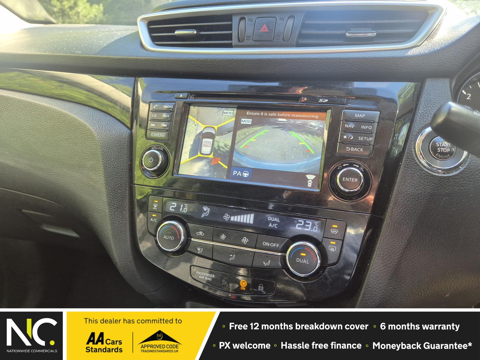 Nissan Qashqai 1.5 dCi Tekna SUV - 5dr Diesel Manual (110 ps) ⭐ 2 Keys ⭐ Heated Seats ⭐ Reverse Camera ⭐ Euro 6