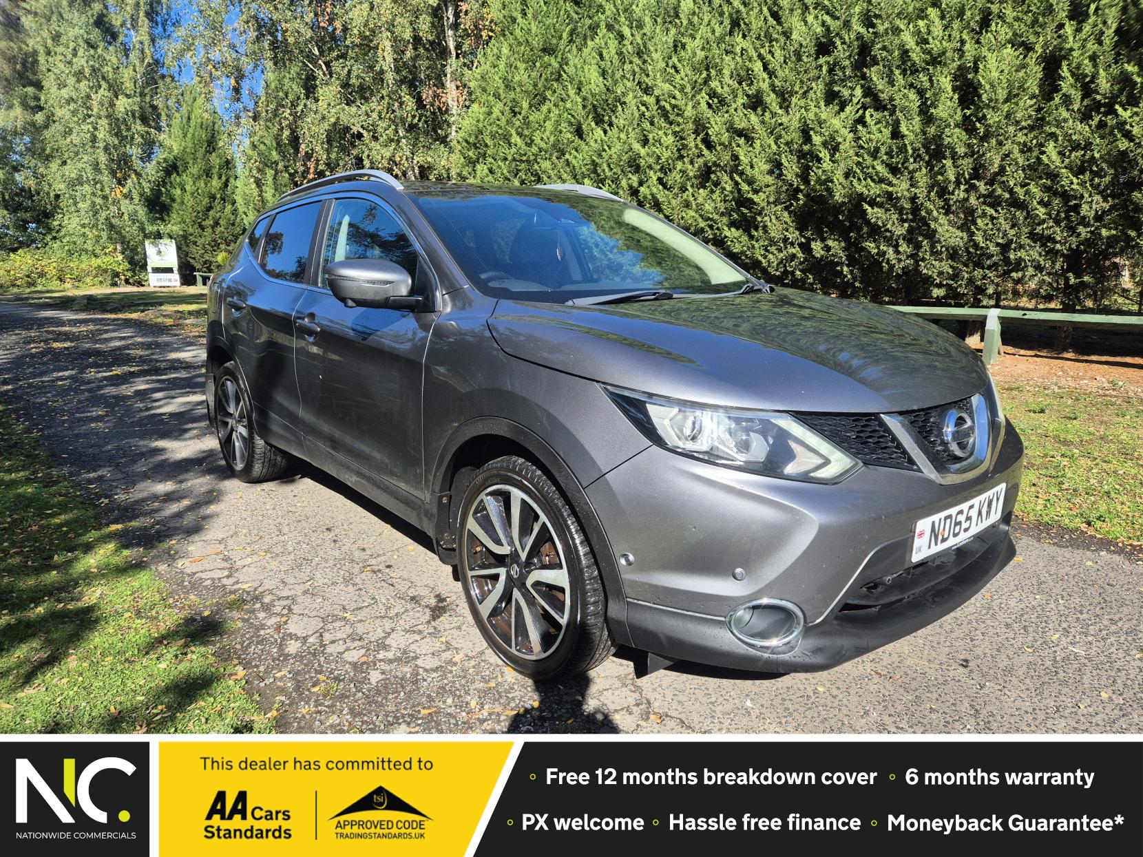 Nissan Qashqai 1.5 dCi Tekna SUV - 5dr Diesel Manual (110 ps) ⭐ 2 Keys ⭐ Heated Seats ⭐ Reverse Camera ⭐ Euro 6