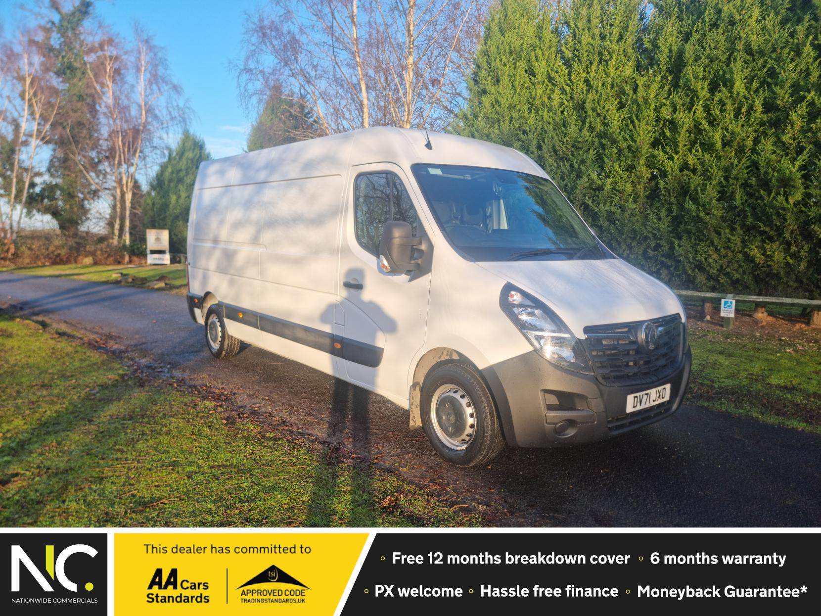 Vauxhall Movano 2.3 CDTi 3500 BiTurbo Edition Panel Van 5dr Diesel Manual FWD L3 H2 Euro 6 (135 ps)