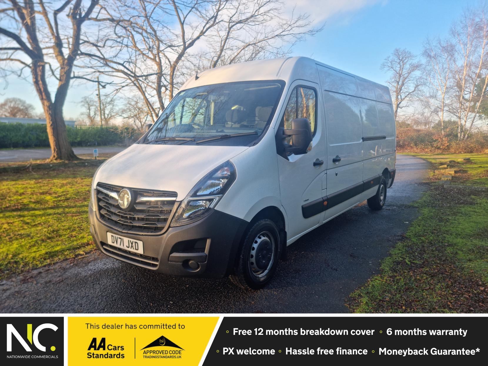 Vauxhall Movano 2.3 CDTi 3500 BiTurbo Edition Panel Van 5dr Diesel Manual FWD L3 H2 Euro 6 (135 ps)