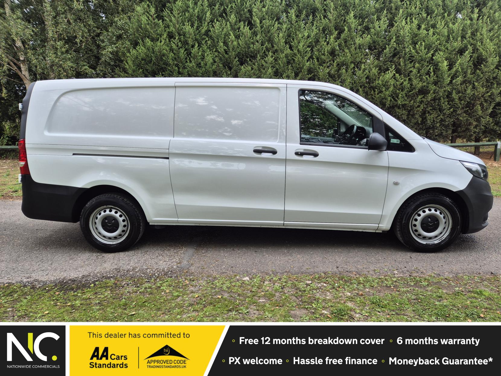 Mercedes-Benz Vito 2.0 116 CDI Progressive Panel Van 5dr Diesel G-Tronic RWD L3 Euro 6 (s/s) (XLWB) (163 ps)