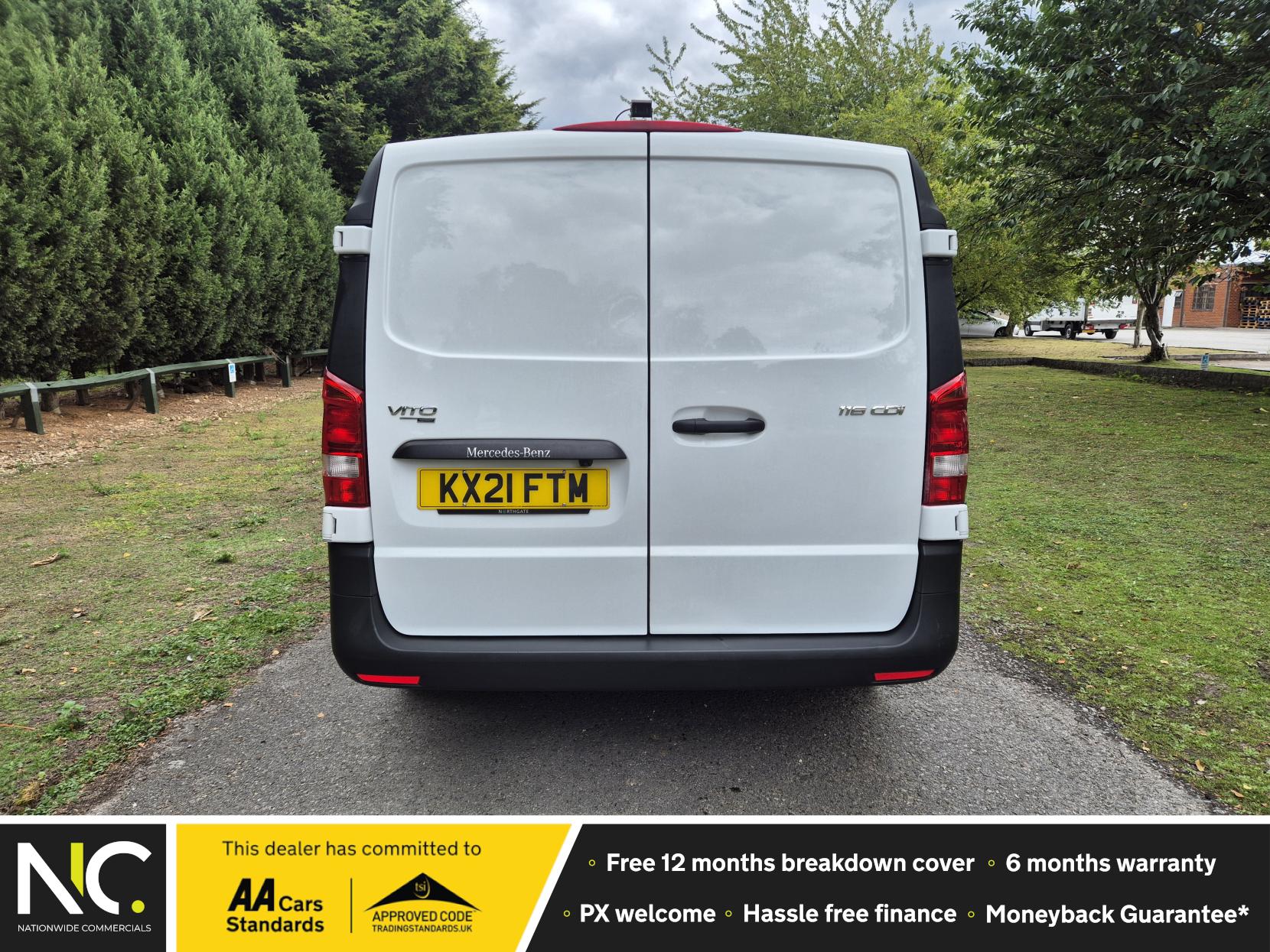 Mercedes-Benz Vito 2.0 116 CDI Progressive Panel Van 5dr Diesel G-Tronic RWD L3 Euro 6 (s/s) (XLWB) (163 ps)