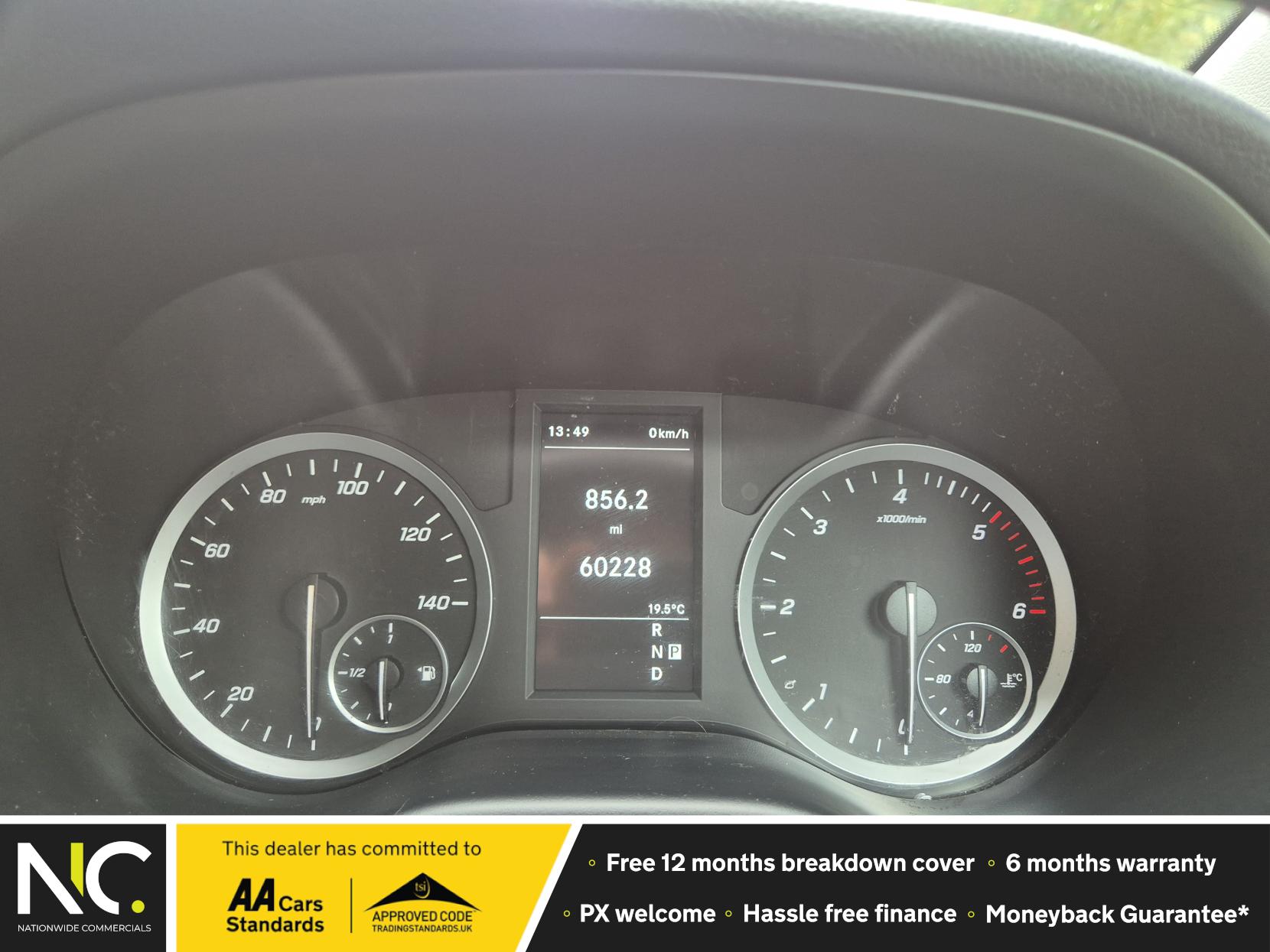 Mercedes-Benz Vito 2.0 116 CDI Progressive Panel Van 5dr Diesel G-Tronic RWD L3 Euro 6 (s/s) (XLWB) (163 ps)
