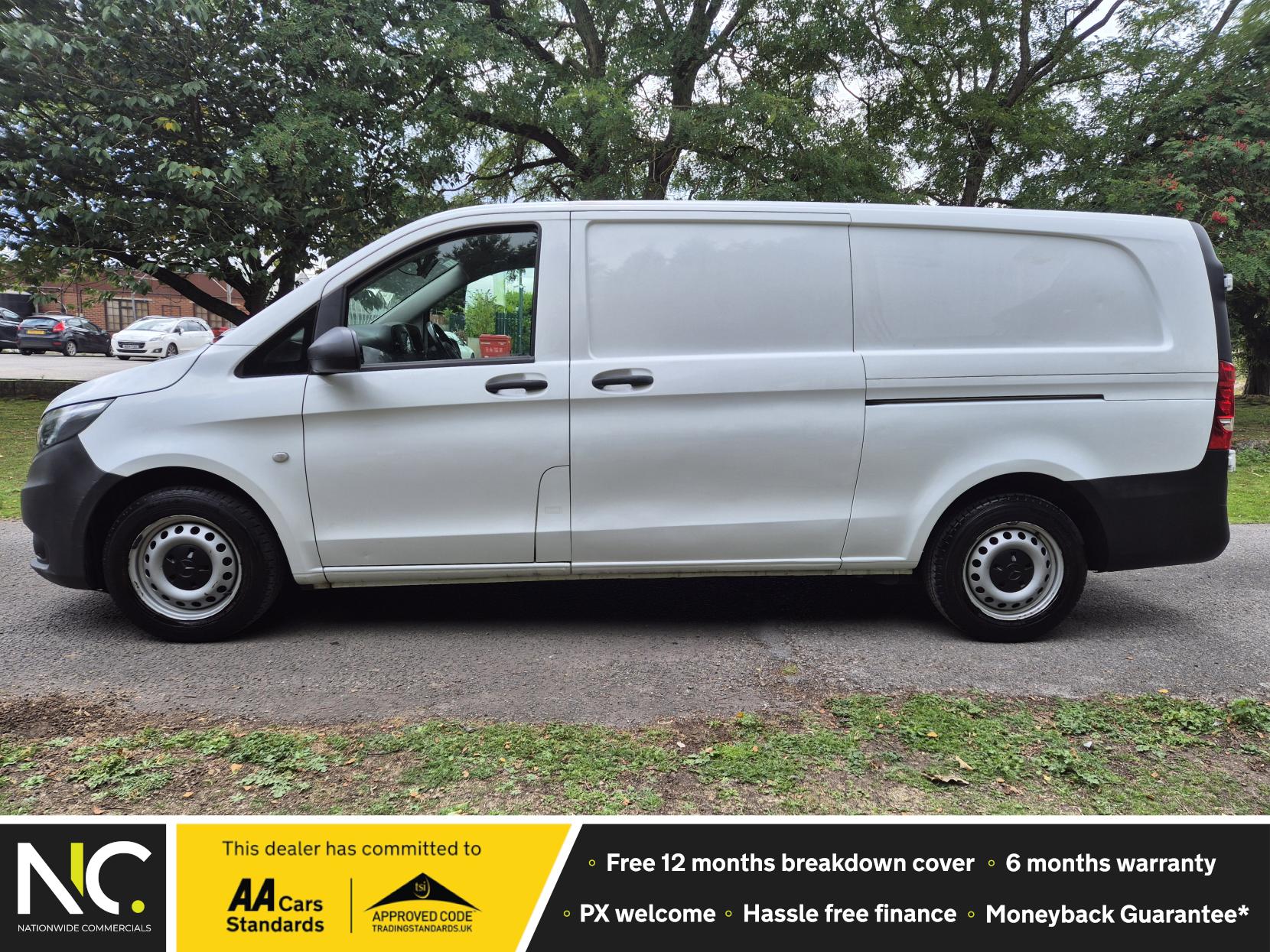 Mercedes-Benz Vito 2.0 116 CDI Progressive Panel Van 5dr Diesel G-Tronic RWD L3 Euro 6 (s/s) (XLWB) (163 ps)