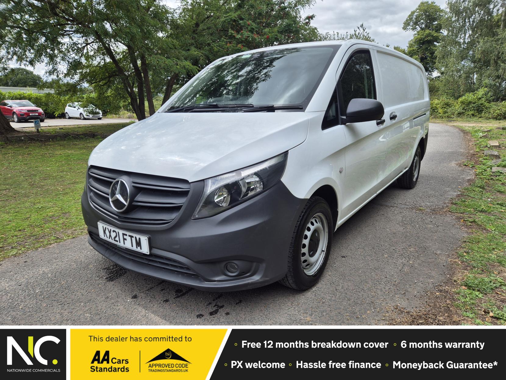 Mercedes-Benz Vito 2.0 116 CDI Progressive Panel Van 5dr Diesel G-Tronic RWD L3 Euro 6 (s/s) (XLWB) (163 ps)