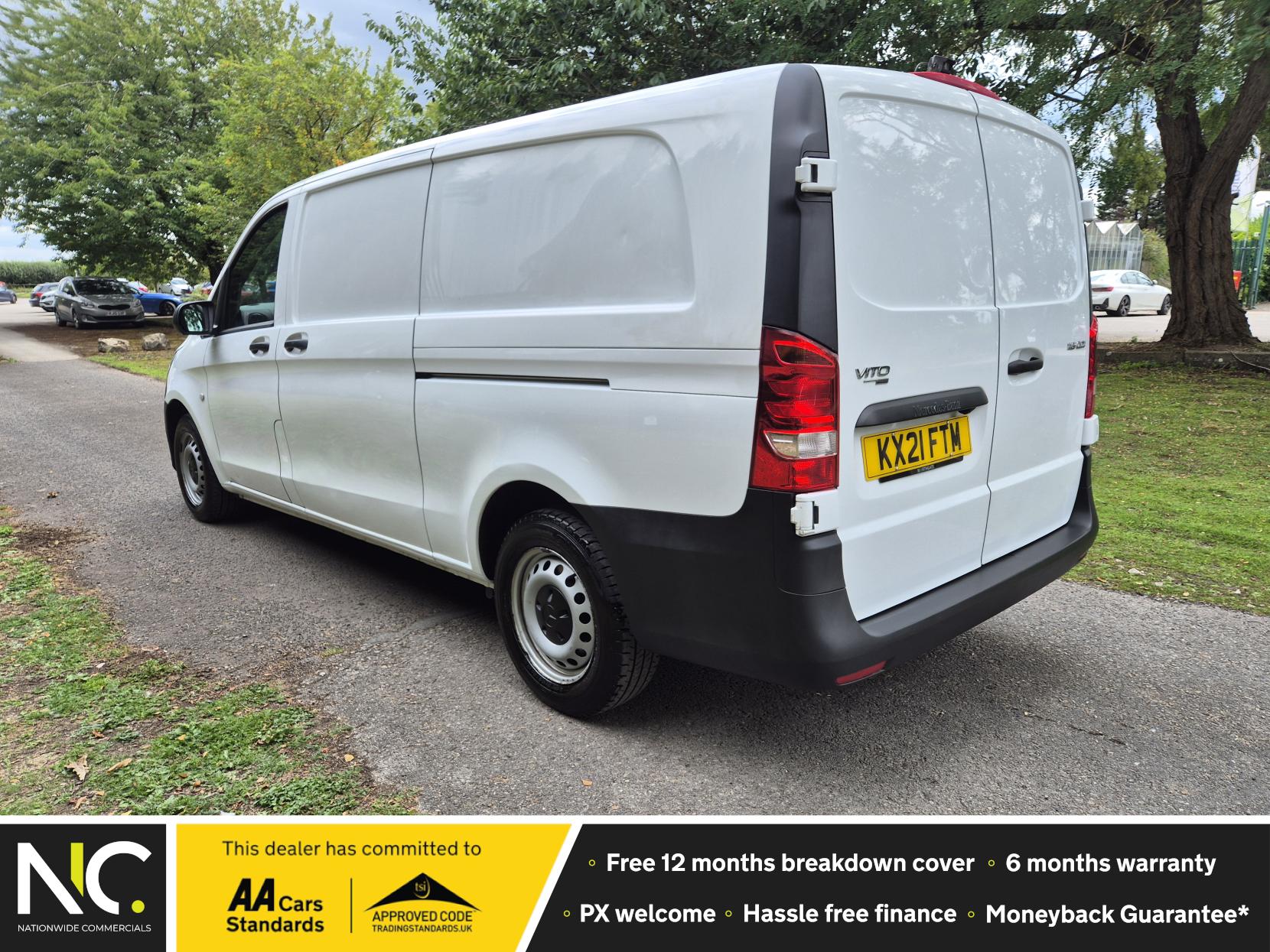 Mercedes-Benz Vito 2.0 116 CDI Progressive Panel Van 5dr Diesel G-Tronic RWD L3 Euro 6 (s/s) (XLWB) (163 ps)