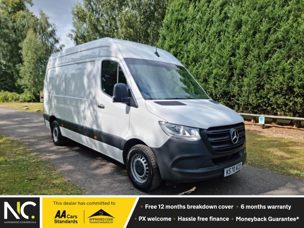 Mercedes-Benz Sprinter 2.0 315 CDI RWD L2 H2 Progressive Panel Van 5dr (150 ps) Diesel Manual ⭐️ Euro 6 ⭐️  One Owner ⭐️  Finance Available