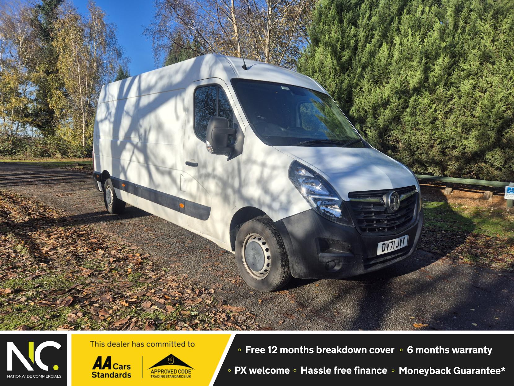 Vauxhall Movano 2.3 CDTi 3500 BiTurbo Edition Panel Van 5dr Diesel Manual FWD L3 H2 Euro 6 (135 ps)