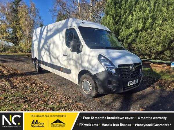 Vauxhall Movano 2.3 CDTi 3500 BiTurbo Edition Panel Van 5dr Diesel Manual FWD L3 H2 Euro 6 (135 ps)