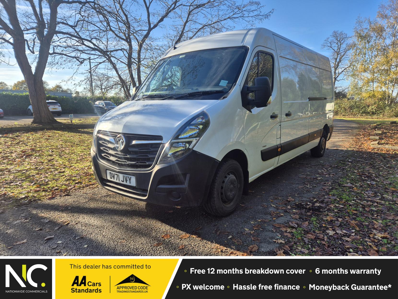 Vauxhall Movano 2.3 CDTi 3500 BiTurbo Edition Panel Van 5dr Diesel Manual FWD L3 H2 Euro 6 (135 ps)