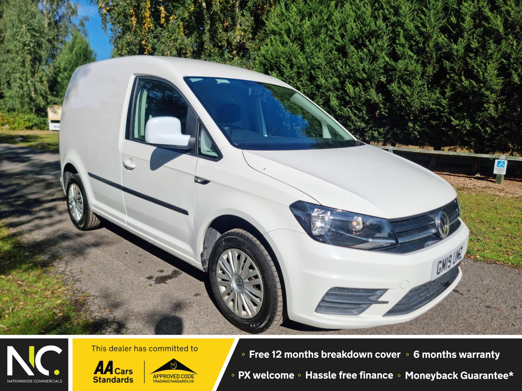 Volkswagen Caddy 2.0 TDI C20 BlueMotion Tech Trendline Diesel Panel Van 5dr Manual SWB ⭐️ Euro 6 ⭐️  One Owner ⭐️  Finance Available