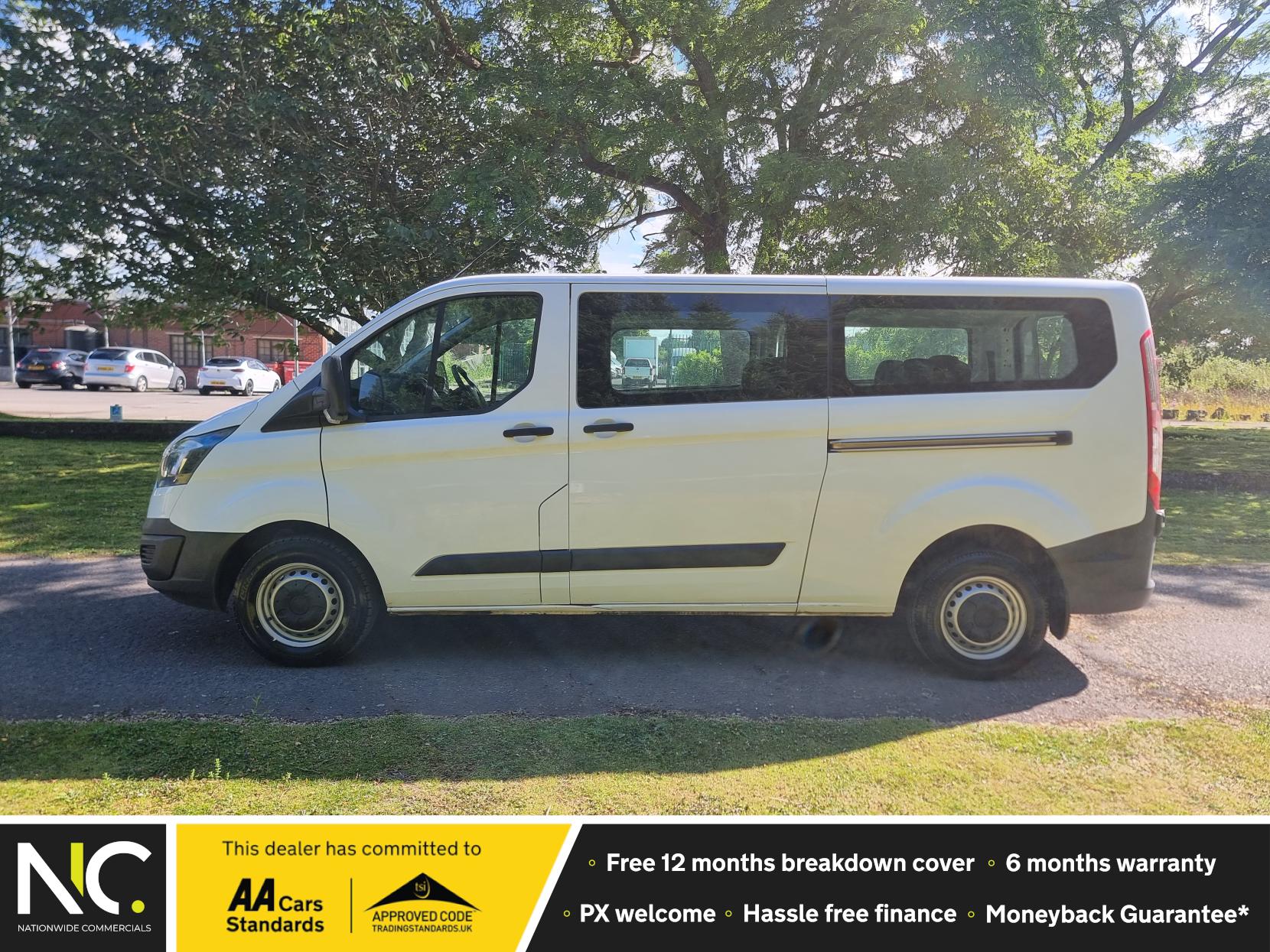 Ford Transit Custom 2.0 TDCi 310 (128 bhp) L2 Kombi 5dr Diesel Manual ⭐️ Euro 6 ⭐️  One Owner ⭐️  Finance Available