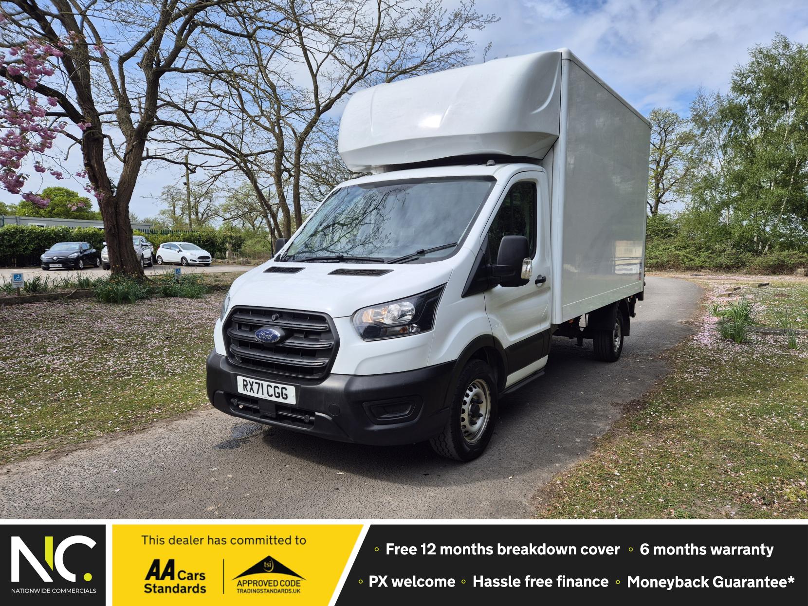 Ford Transit 2.0 350 EcoBlue Leader Luton 3dr Diesel Manual RWD L3 Euro 6 (s/s) (130 ps)