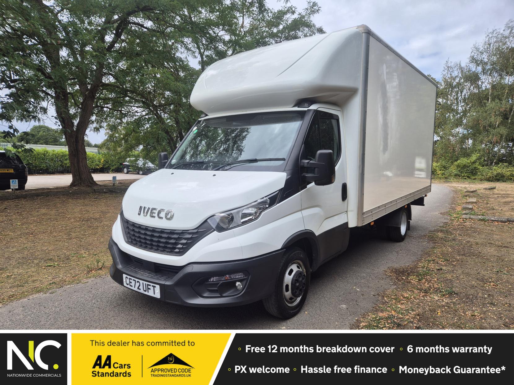 Iveco Daily 3.0D HPI 16V 35C 3000 Chassis Cab Luton 2dr Diesel Manual SWB Euro 6 (DRW) (160 ps)