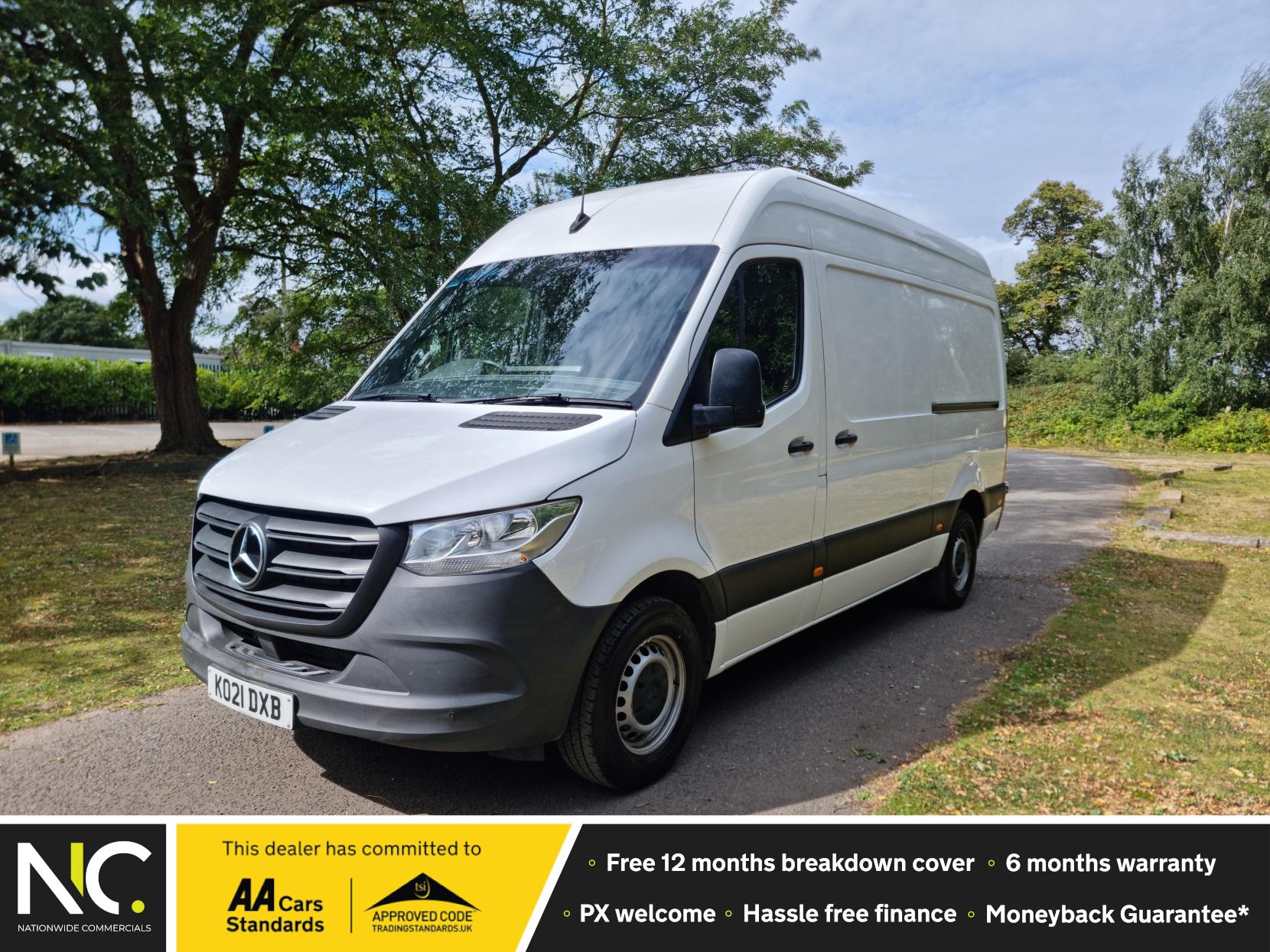 Mercedes-Benz Sprinter 2.0 315 CDI Progressive Panel Van RWD L2 H2 5dr Diesel Manual (150 ps) ⭐️ Euro 6 ⭐️  One Owner ⭐️  Finance Available