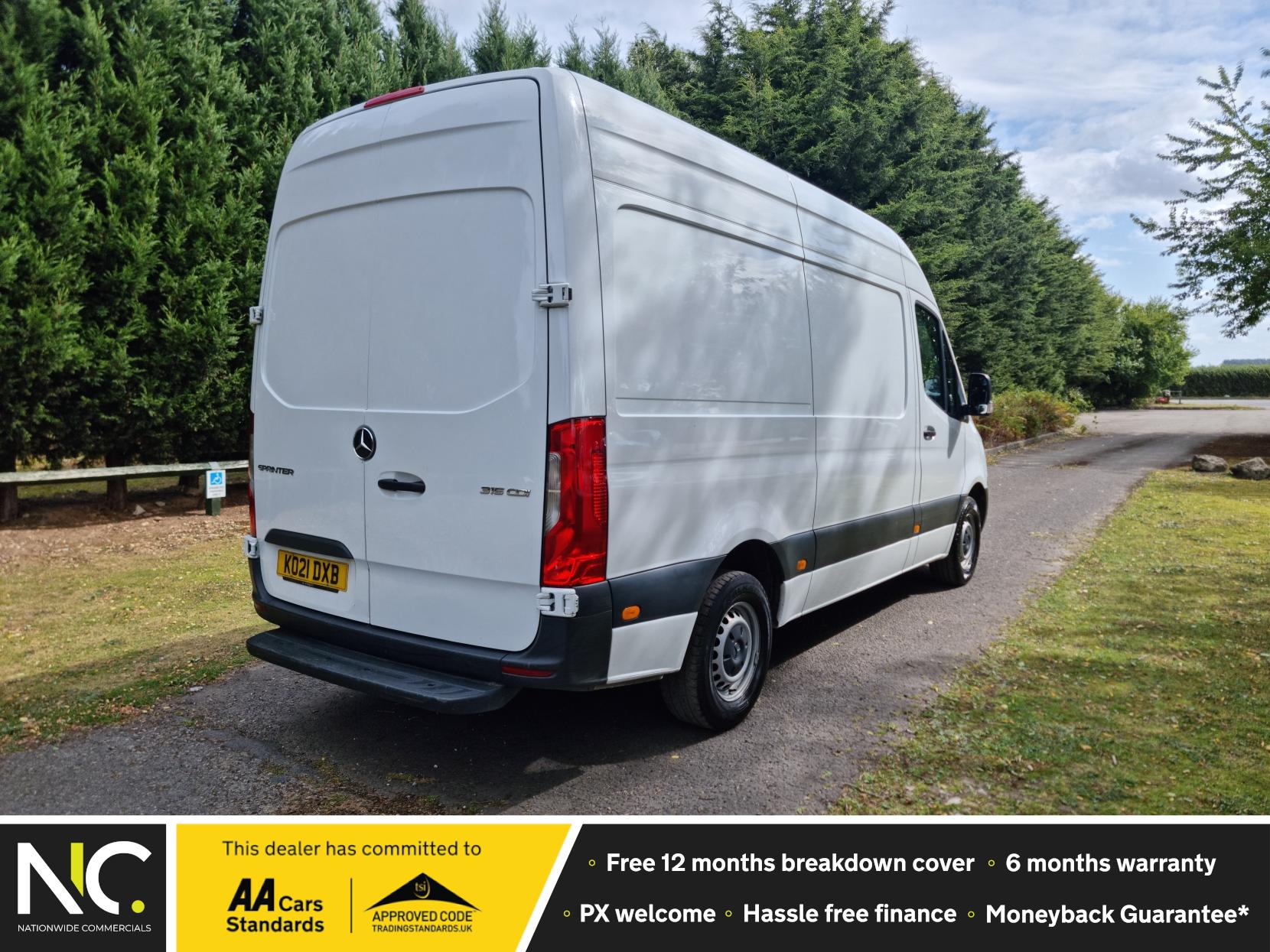 Mercedes-Benz Sprinter 2.0 315 CDI Progressive Panel Van RWD L2 H2 5dr Diesel Manual (150 ps) ⭐️ Euro 6 ⭐️  One Owner ⭐️  Finance Available