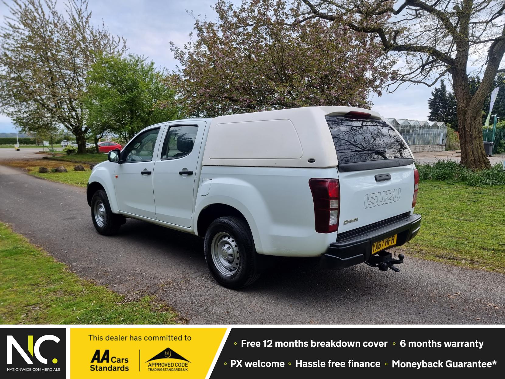 Isuzu D-Max 1.9 TD Double Cab Utility Pickup - (164 ps) Diesel Manual 4WD ⭐️ Euro 6 ⭐️  One Owner ⭐️  Finance Available