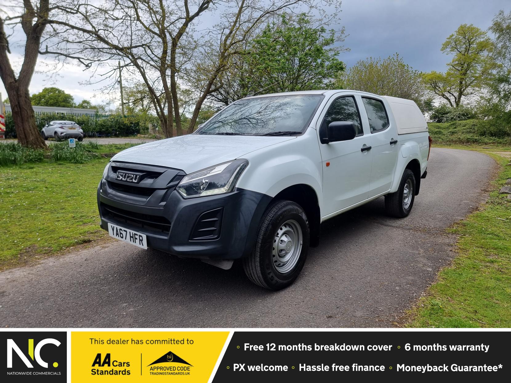 Isuzu D-Max 1.9 TD Double Cab Utility Pickup - (164 ps) Diesel Manual 4WD ⭐️ Euro 6 ⭐️  One Owner ⭐️  Finance Available