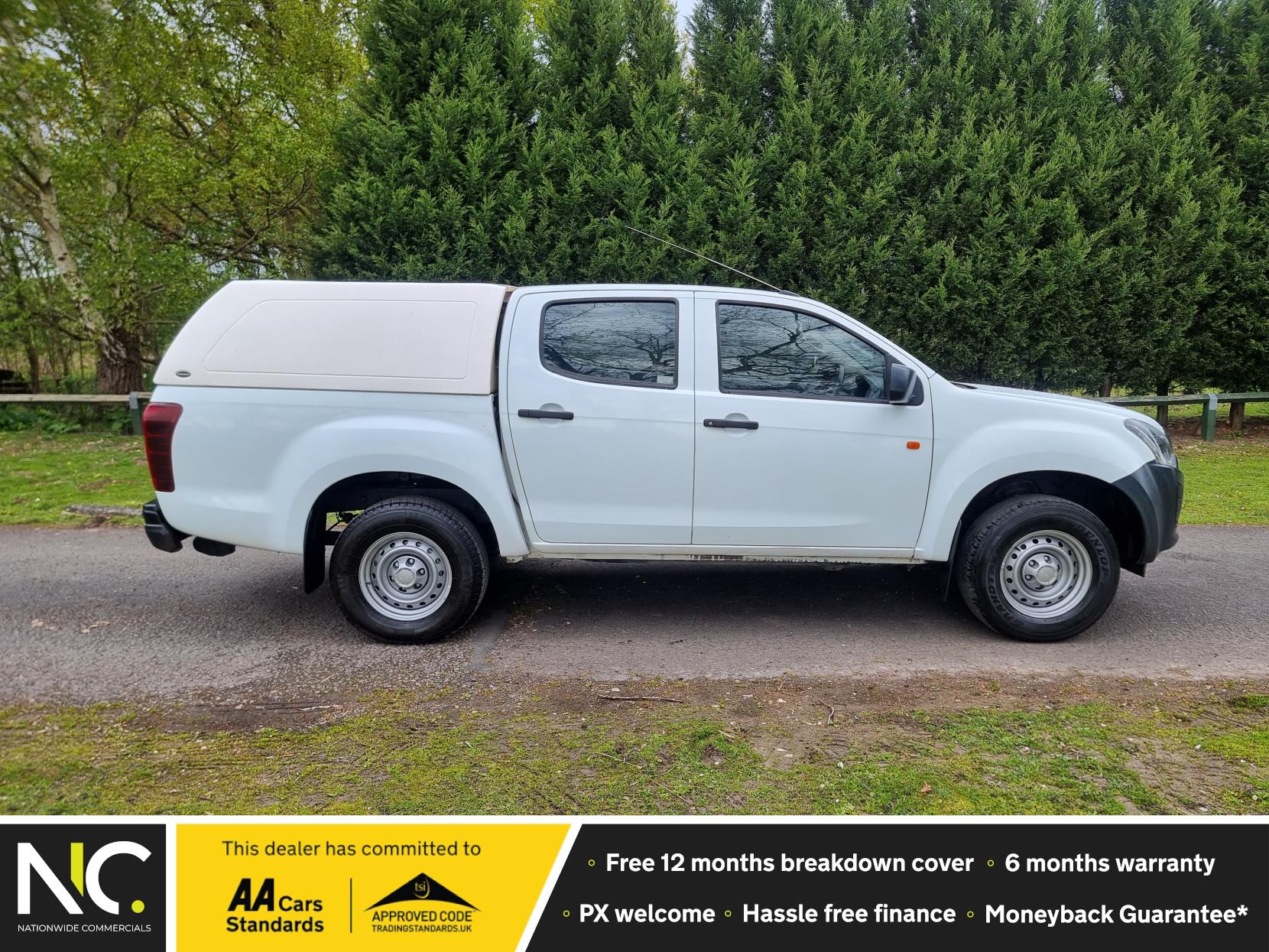 Isuzu D-Max 1.9 TD Double Cab Utility Pickup - (164 ps) Diesel Manual 4WD ⭐️ Euro 6 ⭐️  One Owner ⭐️  Finance Available