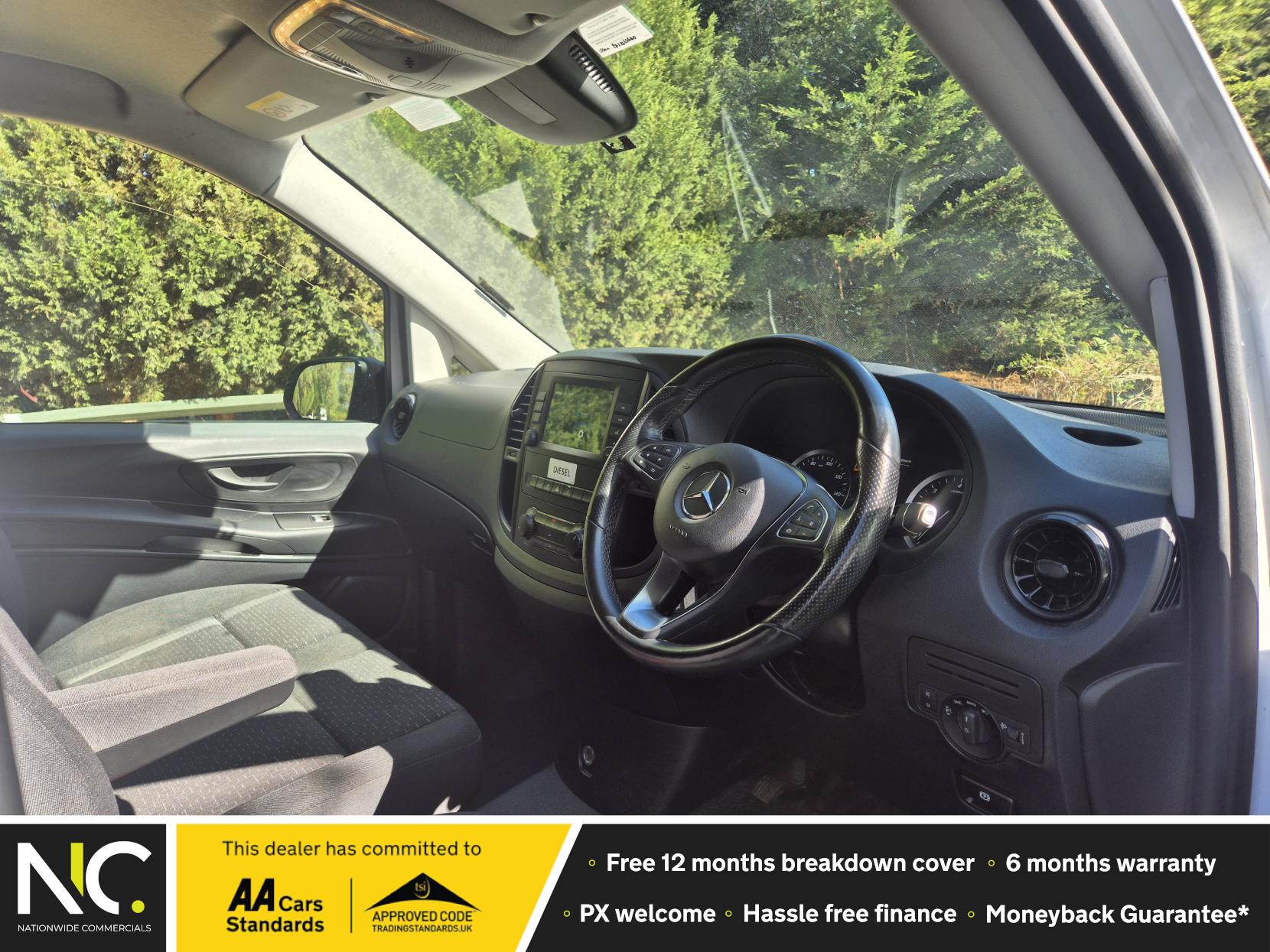 Mercedes-Benz Vito 2.0 116 CDI G-Tronic RWD Progressive Panel Van - 5dr Diesel L3 (XLWB) (163 ps) ⭐ DAB Radio ⭐ Reverse Camera ⭐ Paddle Shift ⭐ Euro 6