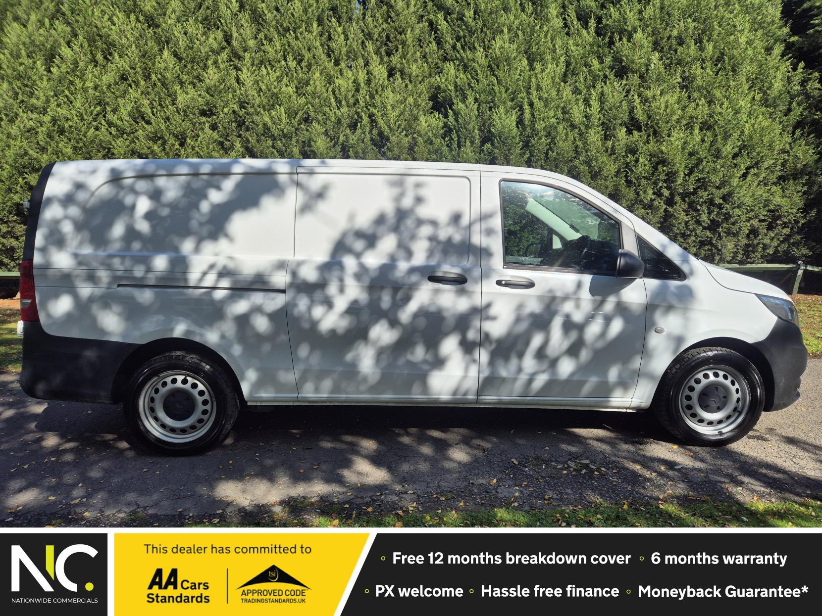 Mercedes-Benz Vito 2.0 116 CDI G-Tronic RWD Progressive Panel Van - 5dr Diesel L3 (XLWB) (163 ps) ⭐ DAB Radio ⭐ Reverse Camera ⭐ Paddle Shift ⭐ Euro 6