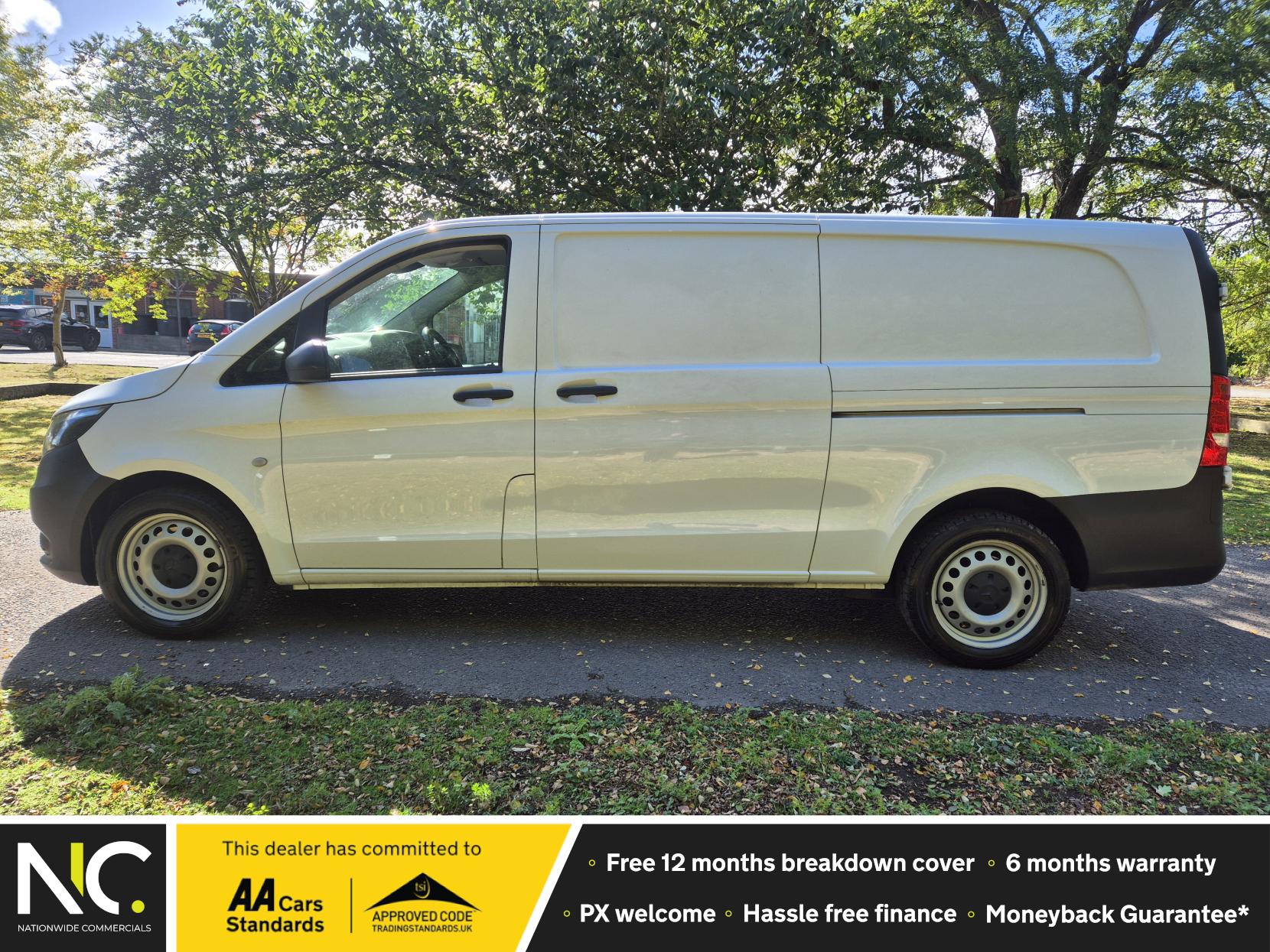 Mercedes-Benz Vito 2.0 116 CDI G-Tronic RWD Progressive Panel Van - 5dr Diesel L3 (XLWB) (163 ps) ⭐ DAB Radio ⭐ Reverse Camera ⭐ Paddle Shift ⭐ Euro 6