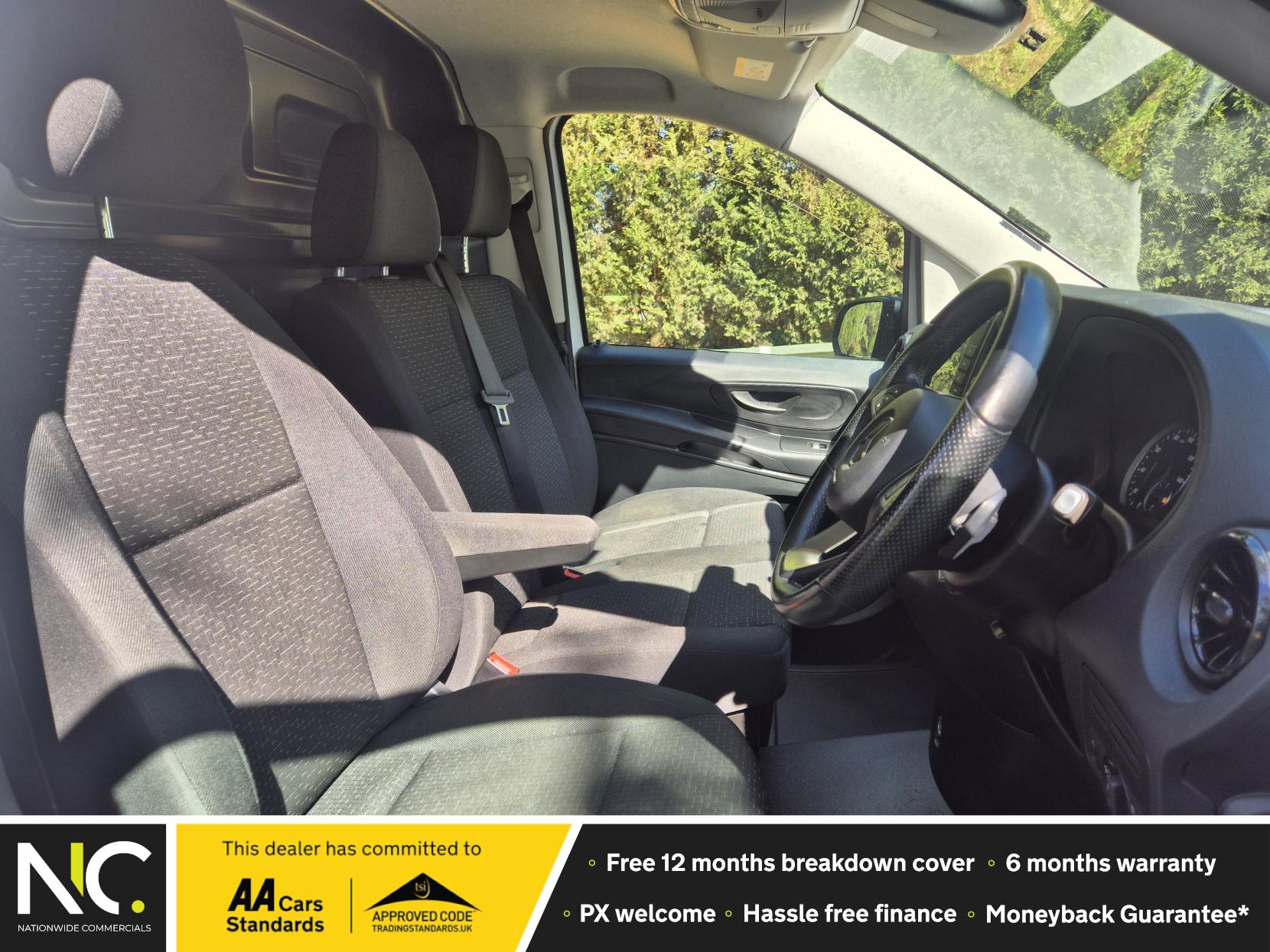 Mercedes-Benz Vito 2.0 116 CDI G-Tronic RWD Progressive Panel Van - 5dr Diesel L3 (XLWB) (163 ps) ⭐ DAB Radio ⭐ Reverse Camera ⭐ Paddle Shift ⭐ Euro 6