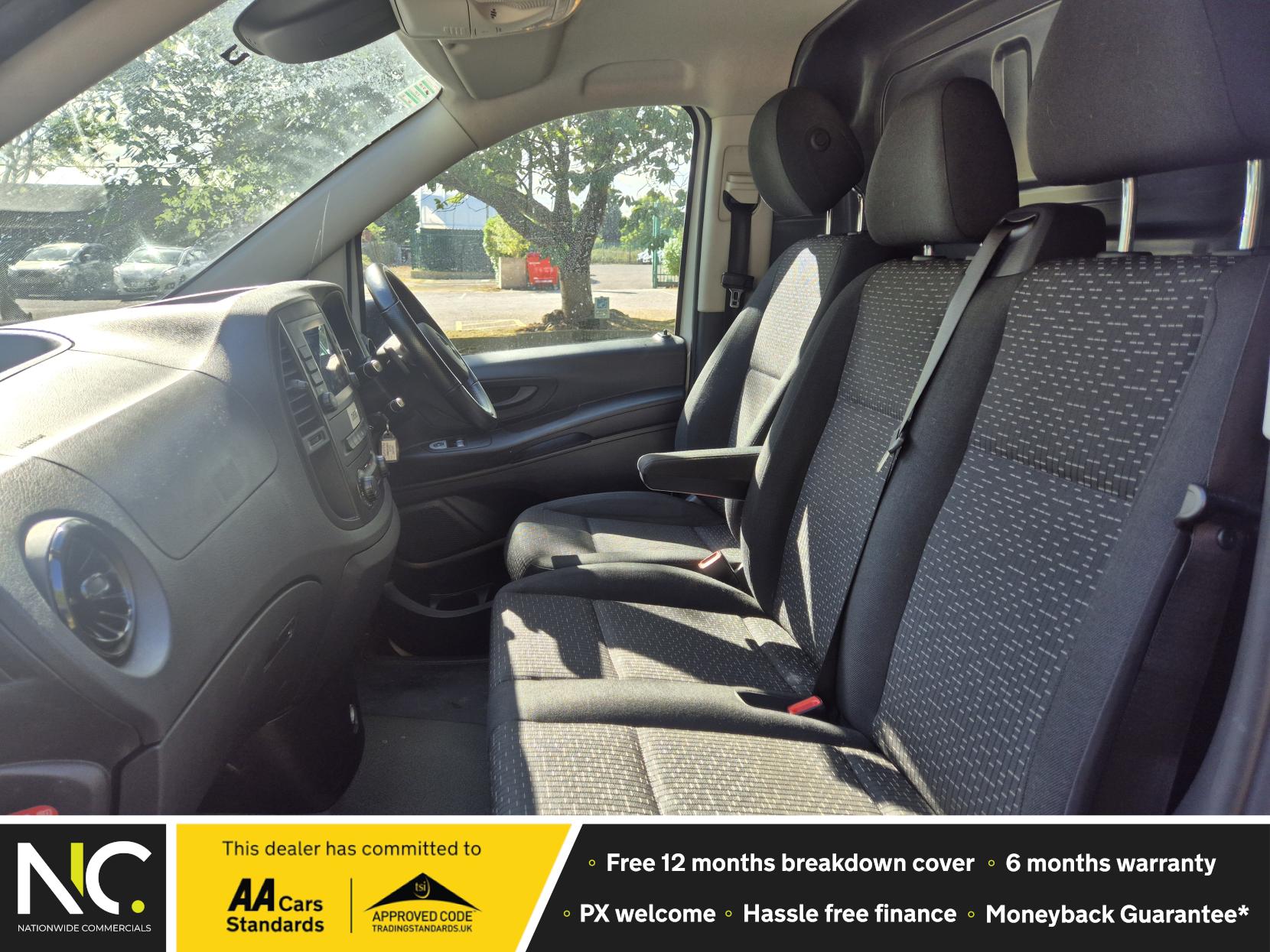 Mercedes-Benz Vito 2.0 116 CDI G-Tronic RWD Progressive Panel Van - 5dr Diesel L3 (XLWB) (163 ps) ⭐ DAB Radio ⭐ Reverse Camera ⭐ Paddle Shift ⭐ Euro 6