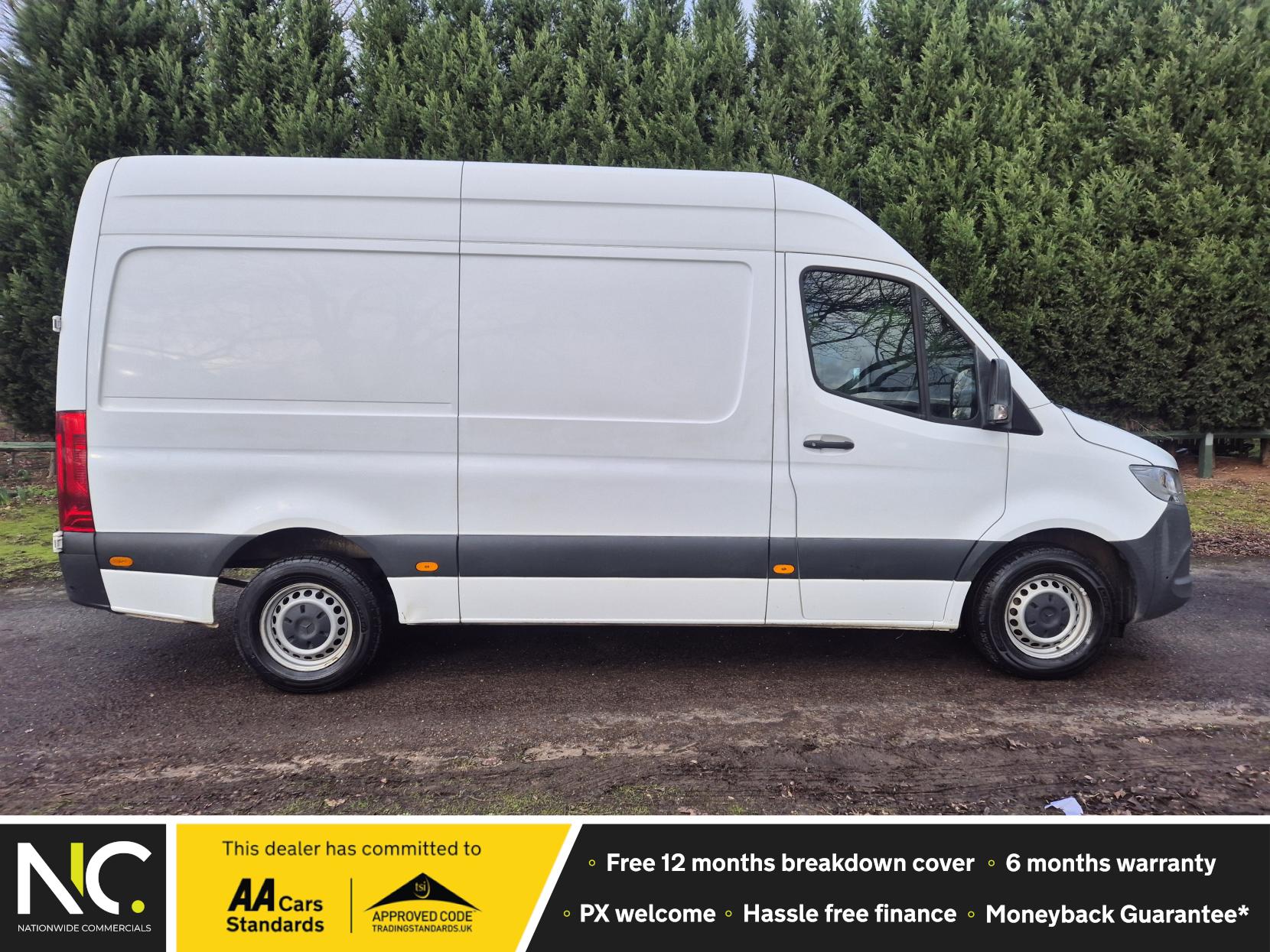 Mercedes-Benz Sprinter 2.0 315 CDI Progressive Panel Van 5dr Diesel Manual RWD L2 H2 Euro 6 (s/s) (150 ps)