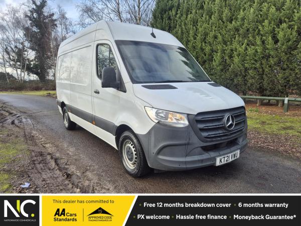 Mercedes-Benz Sprinter 2.0 315 CDI Progressive Panel Van 5dr Diesel Manual RWD L2 H2 Euro 6 (s/s) (150 ps)