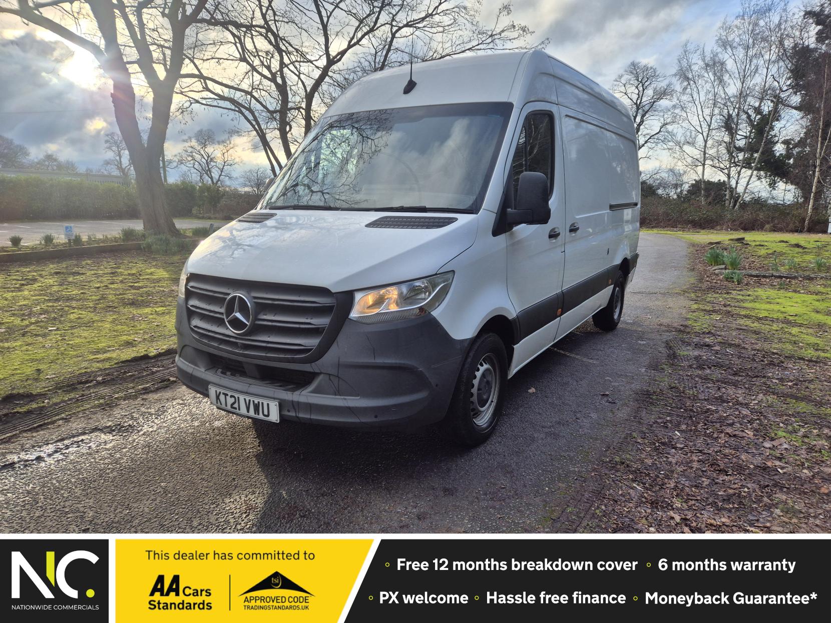 Mercedes-Benz Sprinter 2.0 315 CDI Progressive Panel Van 5dr Diesel Manual RWD L2 H2 Euro 6 (s/s) (150 ps)