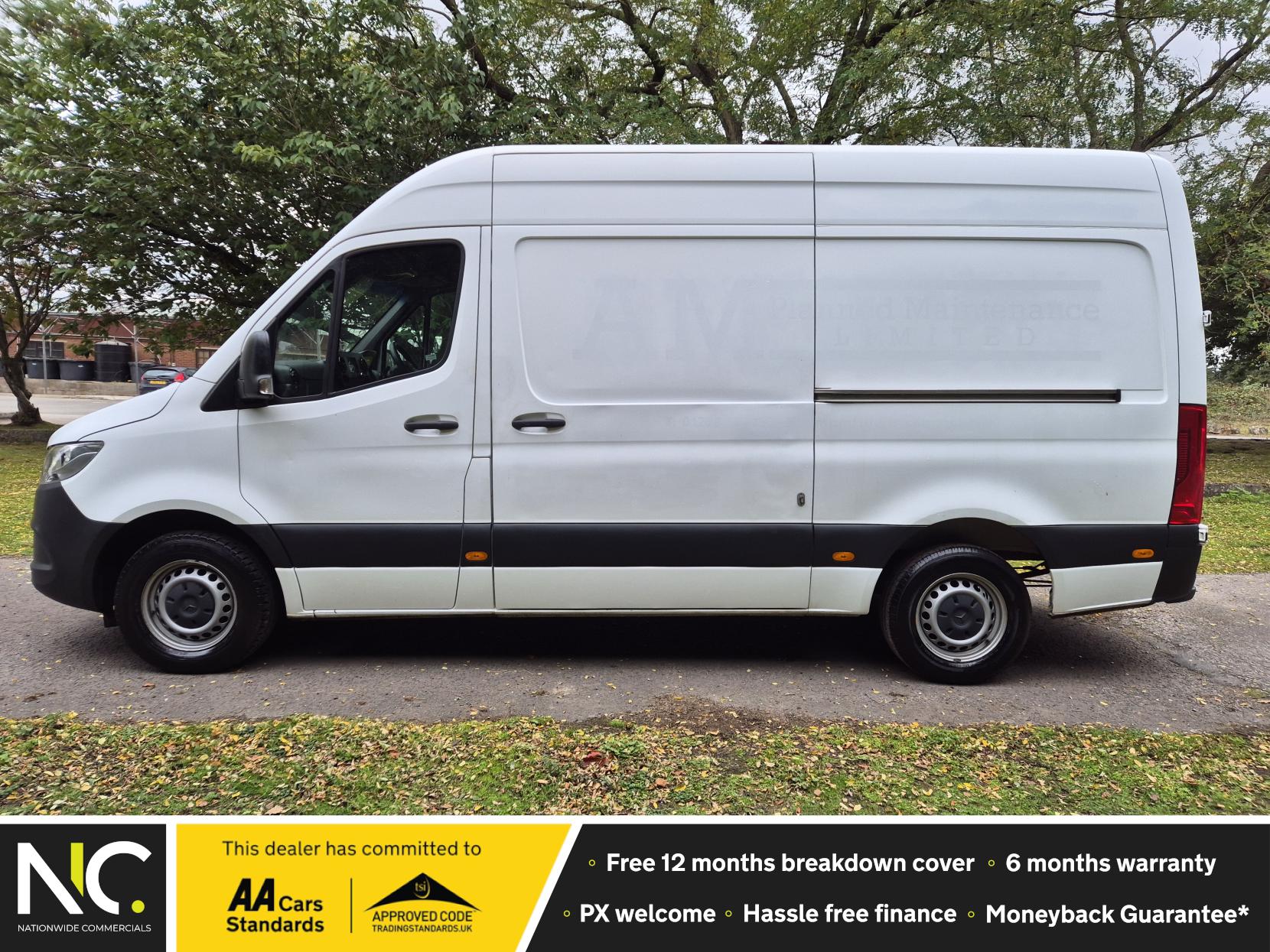 Mercedes-Benz Sprinter 2.0 315 CDI Progressive Panel Van 5dr Diesel Manual RWD L2 H2 Euro 6 (s/s) (150 ps)