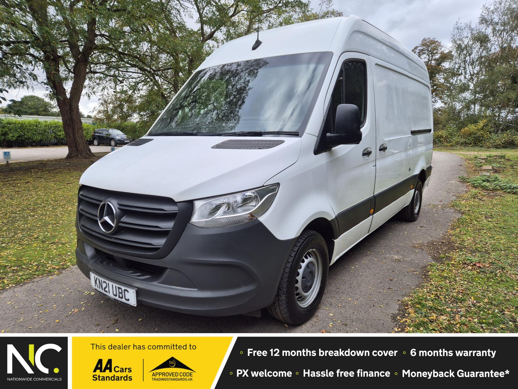 Mercedes-Benz Sprinter 2.0 315 CDI Progressive Panel Van 5dr Diesel Manual RWD L2 H2 Euro 6 (s/s) (150 ps)