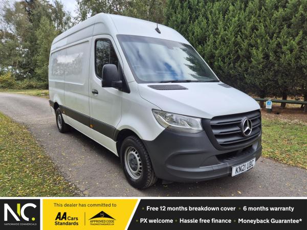 Mercedes-Benz Sprinter 2.0 315 CDI Progressive Panel Van 5dr Diesel Manual RWD L2 H2 Euro 6 (s/s) (150 ps)