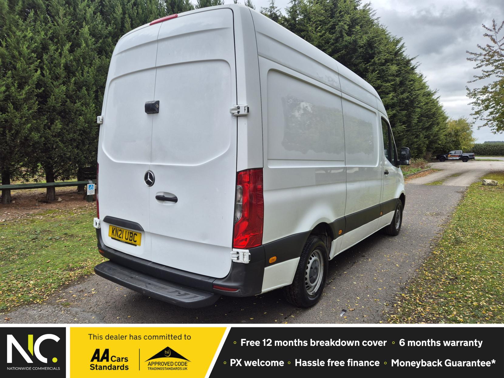 Mercedes-Benz Sprinter 2.0 315 CDI Progressive Panel Van 5dr Diesel Manual RWD L2 H2 Euro 6 (s/s) (150 ps)