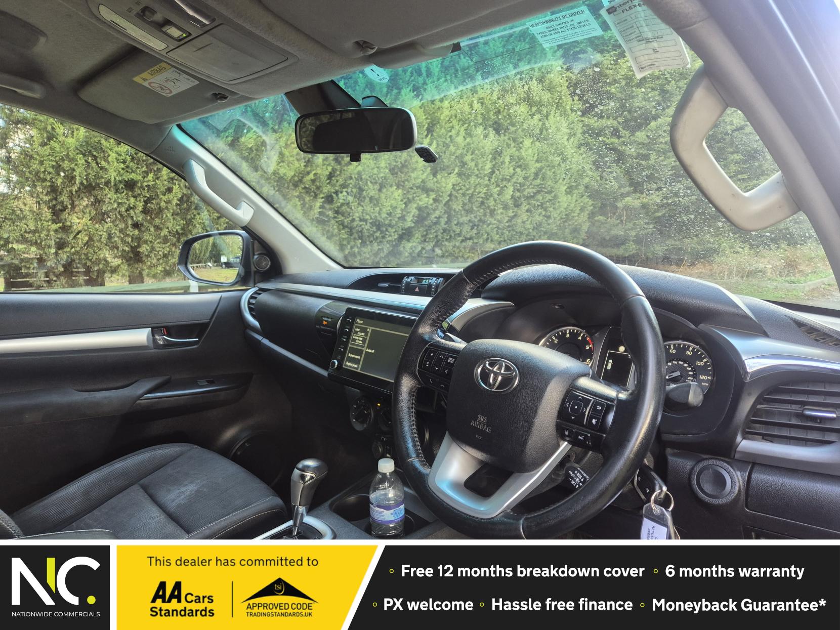 Toyota Hilux 2.4 D-4D Icon Pickup Double Cab 4dr Diesel Auto 4WD Euro 6 (s/s) (150 ps)