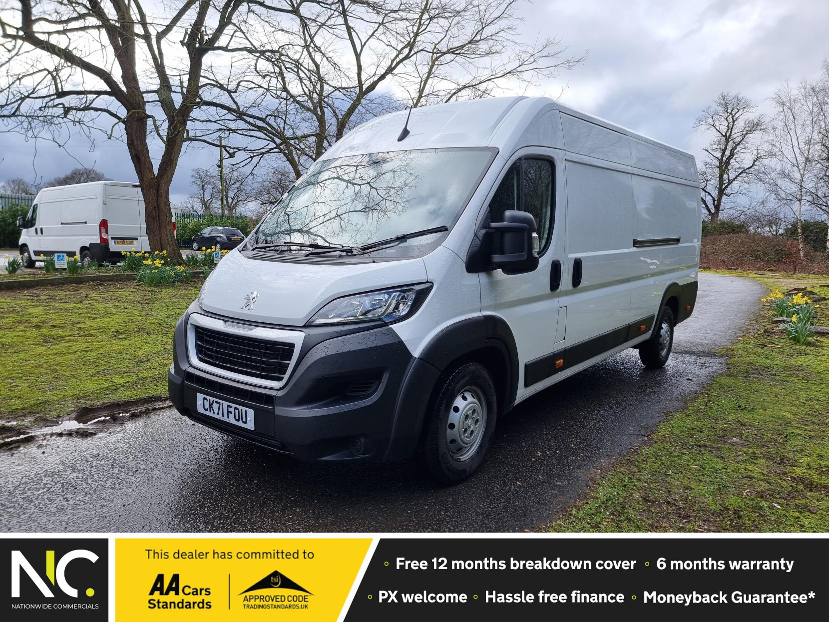 Peugeot Boxer 2.2 BlueHDi 435 Professional XLWB Panel Van - L4 H2 (s/s) (140 ps) ⭐️ Euro 6 ⭐️  One Owner ⭐️  Finance Available