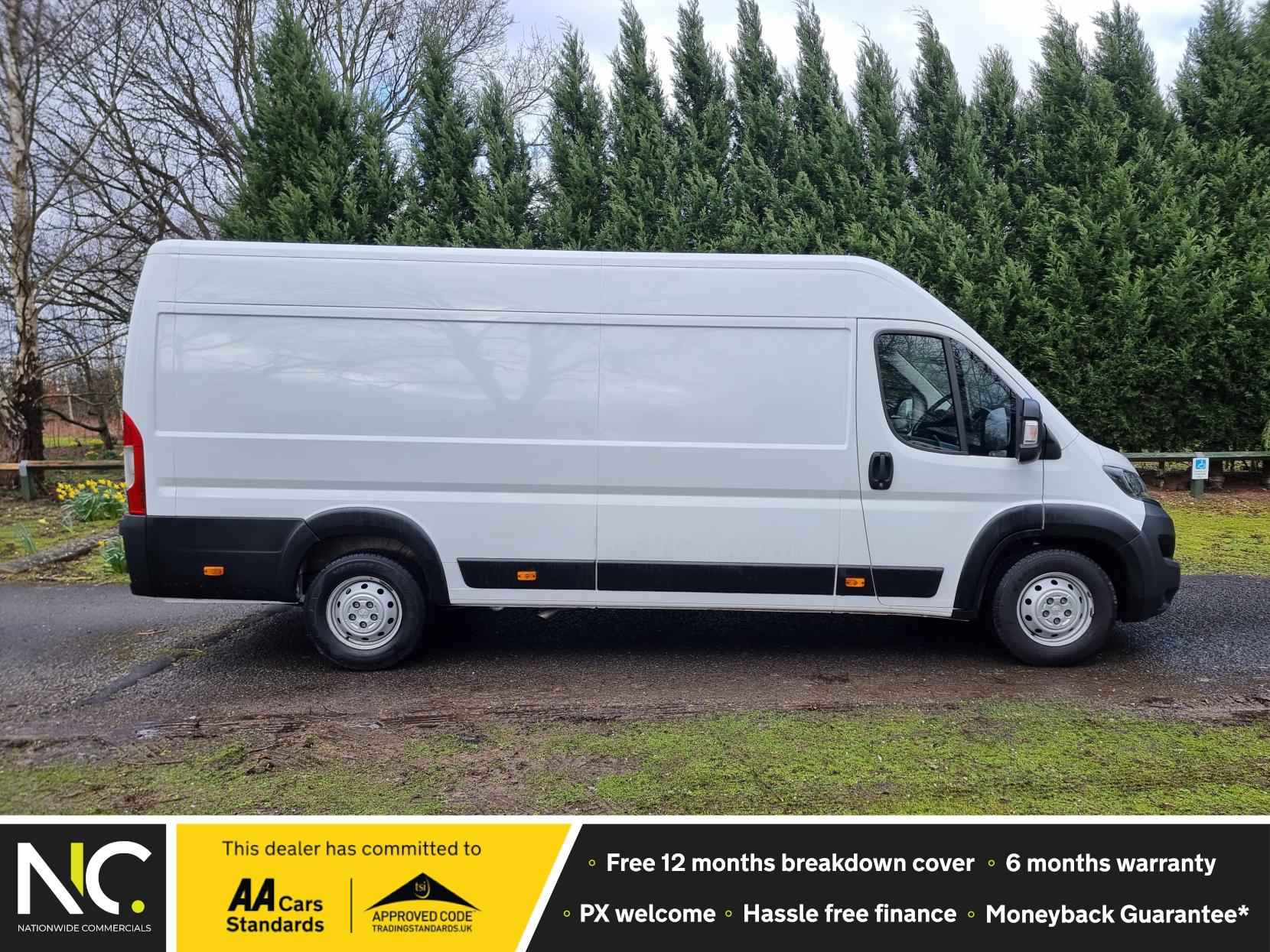 Peugeot Boxer 2.2 BlueHDi 435 Professional XLWB Panel Van - L4 H2 (s/s) (140 ps) ⭐️ Euro 6 ⭐️  One Owner ⭐️  Finance Available