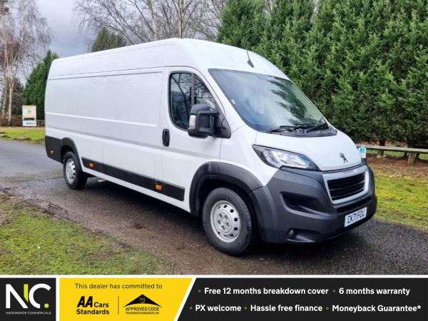 Peugeot Boxer 2.2 BlueHDi 435 Professional XLWB Panel Van - L4 H2 (s/s) (140 ps) ⭐️ Euro 6 ⭐️  One Owner ⭐️  Finance Available