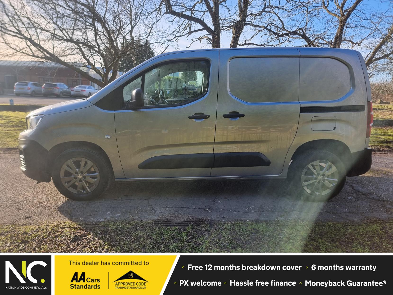 Peugeot Partner 1.5 BlueHDi 1000 Professional Premium + Standard Panel Van (100 bhp) - 5dr Diesel Manual SWB - Euro 6 - A/C, Cruise, 16