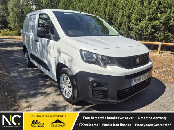 Peugeot Partner 1.6 BlueHDi 1000 Professional Standard Panel Van 5dr Diesel Manual SWB Euro 6 (s/s) (100 bhp)