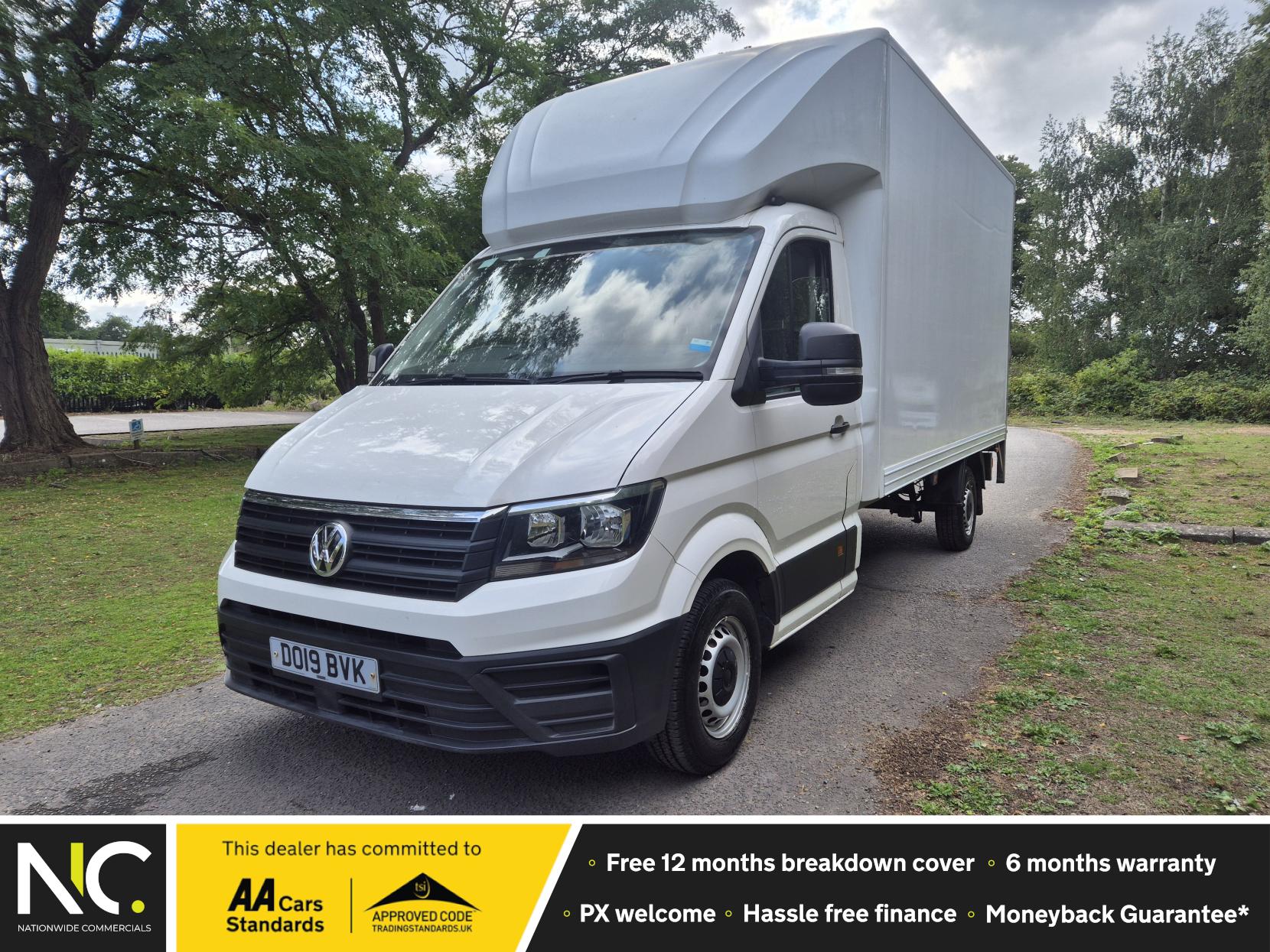 Volkswagen Crafter 2.0 TDI CR35 Startline Luton 2dr Diesel Manual LWB Euro 6 (s/s) (ETG, Tail Lift) (140 ps)