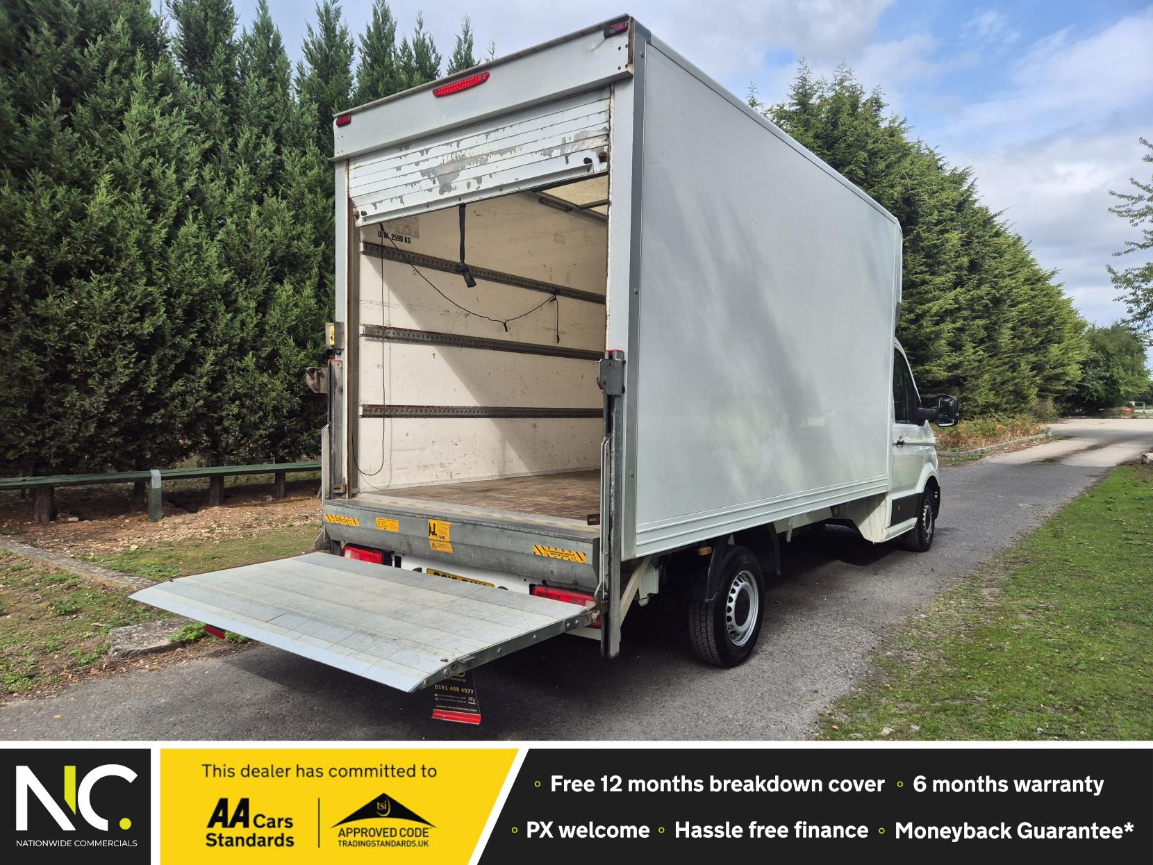 Volkswagen Crafter 2.0 TDI CR35 Startline Luton 2dr Diesel Manual LWB Euro 6 (s/s) (ETG, Tail Lift) (140 ps)