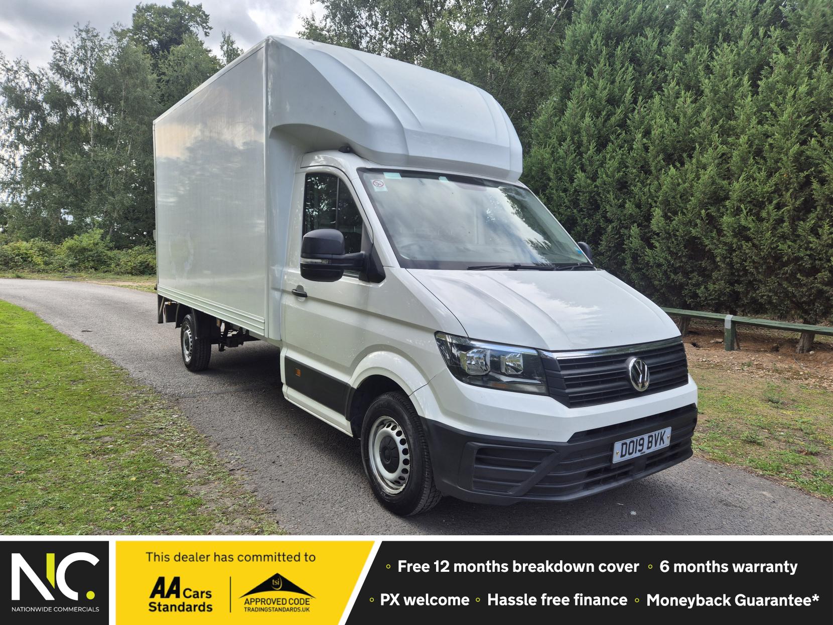 Volkswagen Crafter 2.0 TDI CR35 Startline Luton 2dr Diesel Manual LWB Euro 6 (s/s) (ETG, Tail Lift) (140 ps)